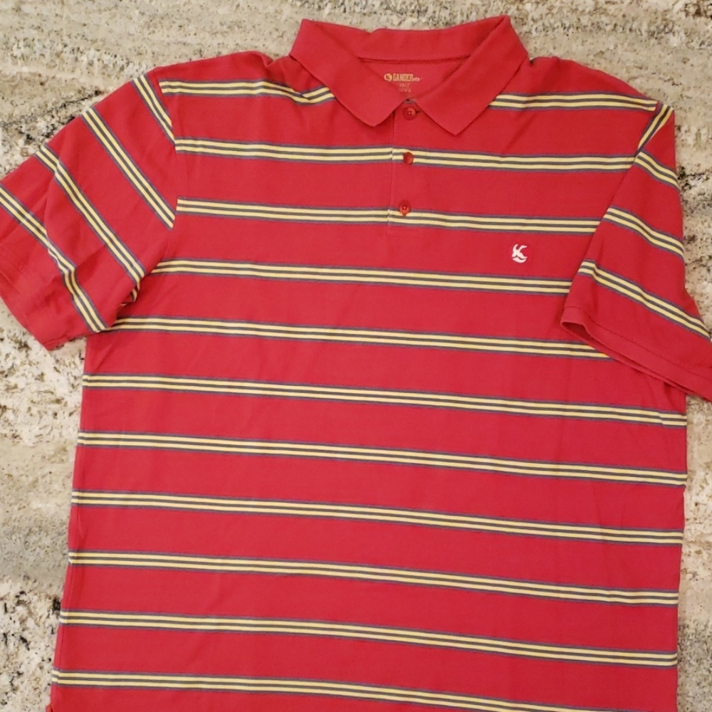 Gander Mountain Men's Polo Short Sleeve Shirt 2XL